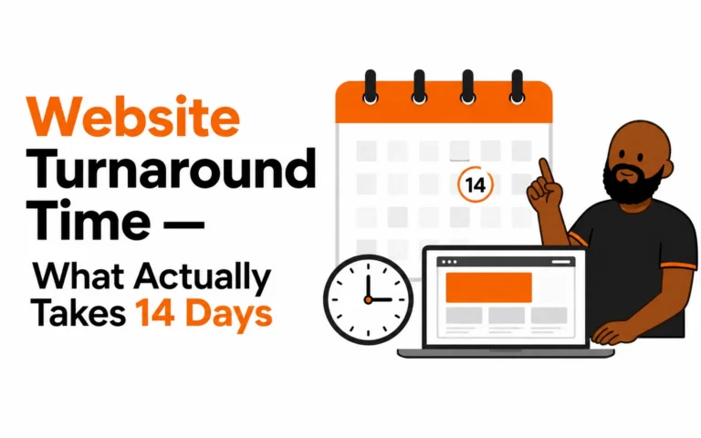 Website turnaround time: what actually takes 14 days